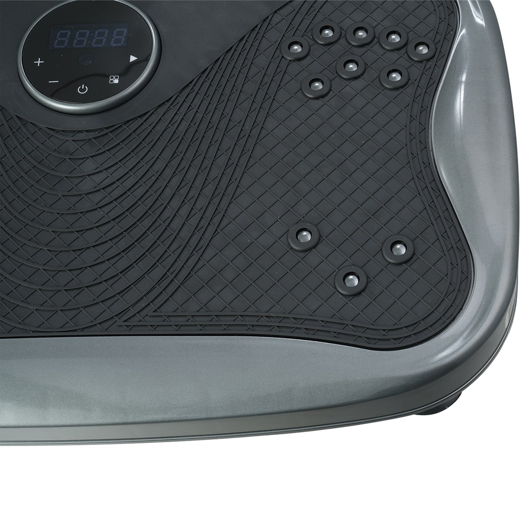 Vibration Plate Fitness Platform With Handle Whole Body Exercise Machine With 120 Speed Levels, Lymphatic Drainage, Fat Burning, And Weight Loss, Perfect For Women, Men, And Home Gym Exercise_voghion.com